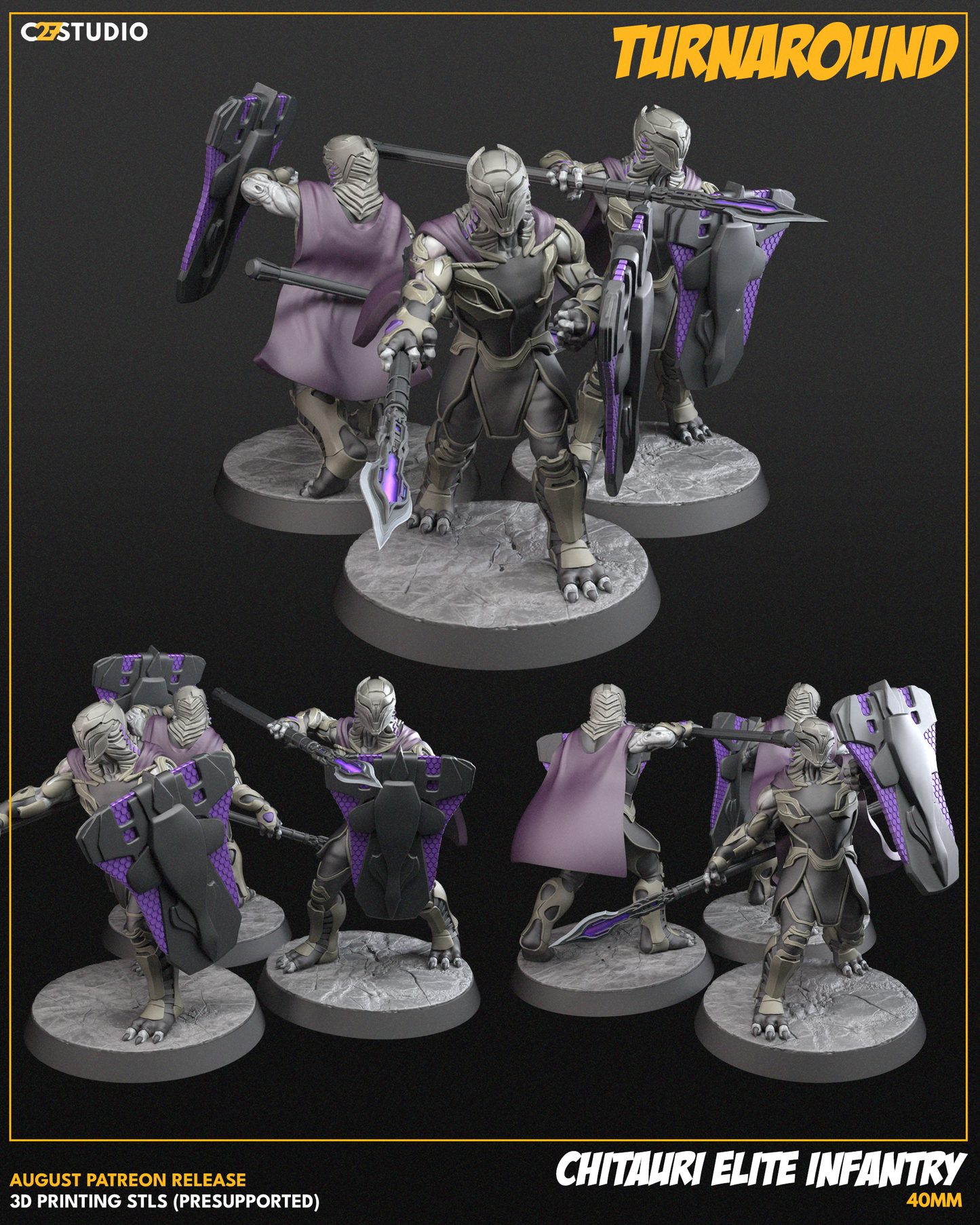 Chitauri Elite - Set of 3