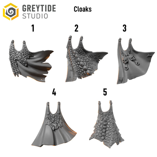 Bits - Anvil Warden Cloaks - Set of 5