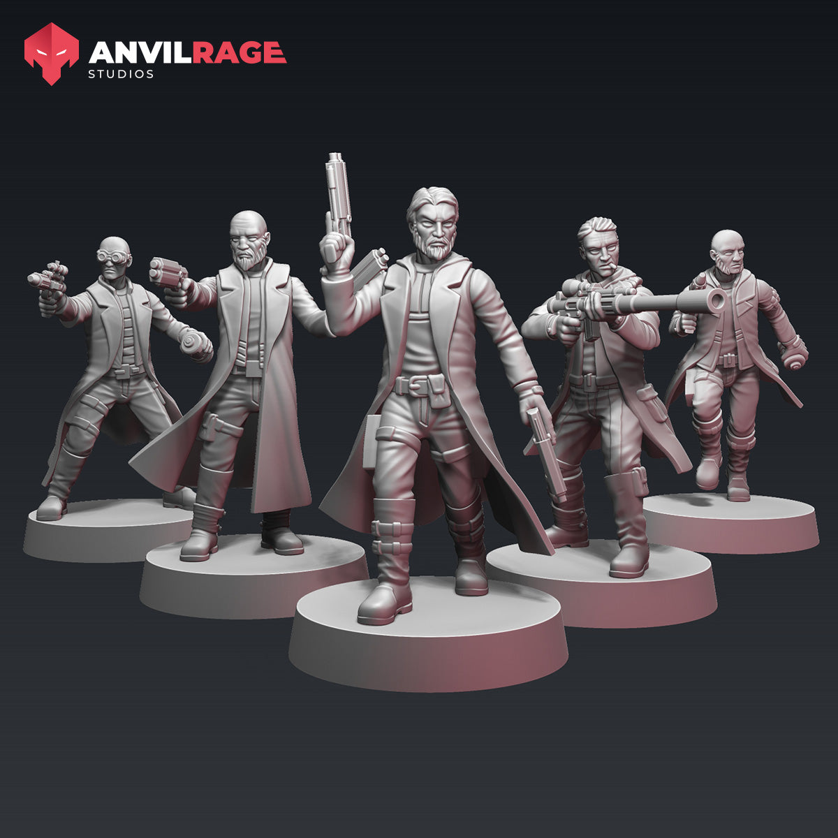 Covert Resistance Cell - Set 2 - Set of 5 | Anvilrage