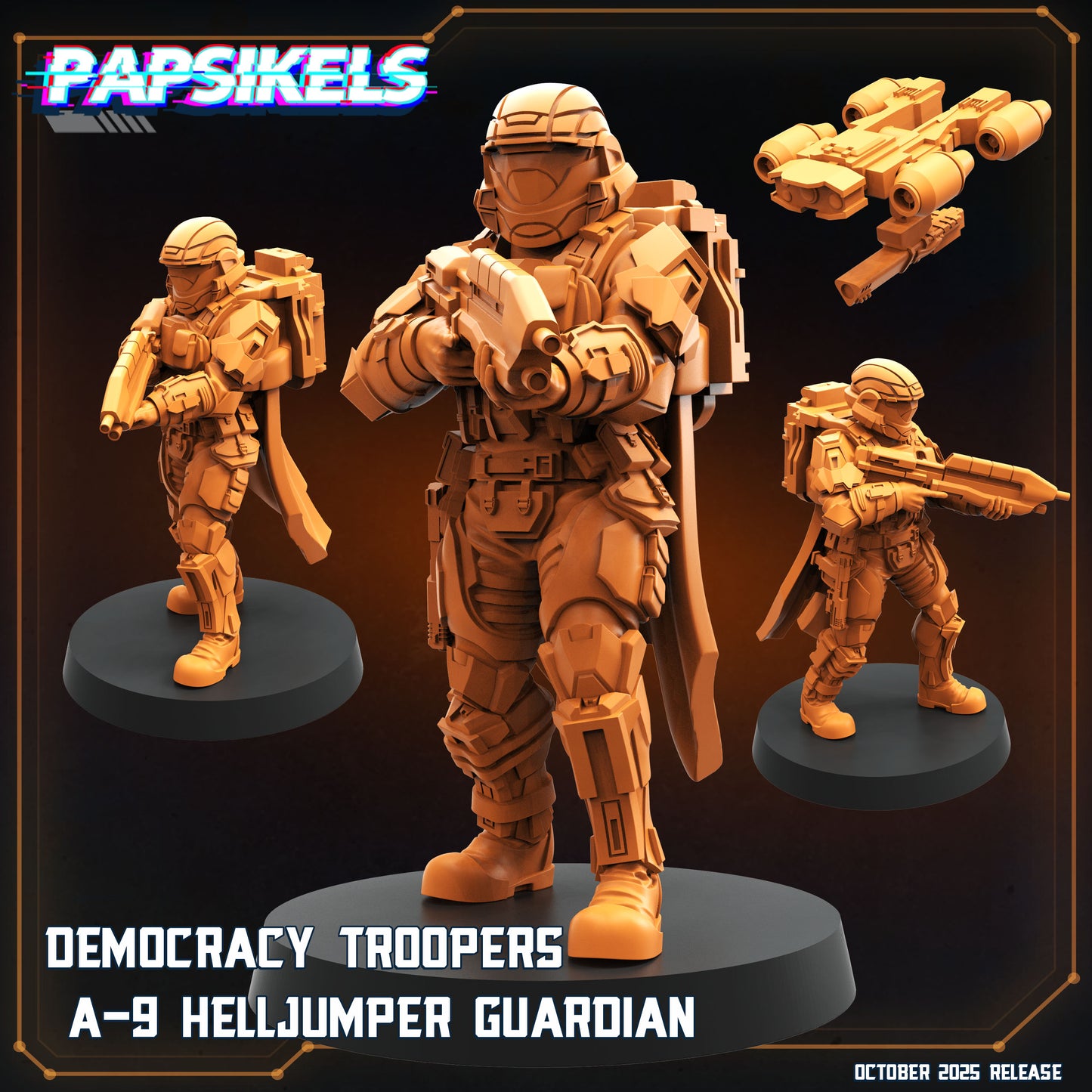 Democracy Troopers A9 Helljumper Guardian