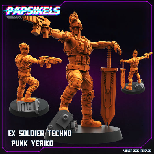 Ex Soldier Techno Punk Yeriko