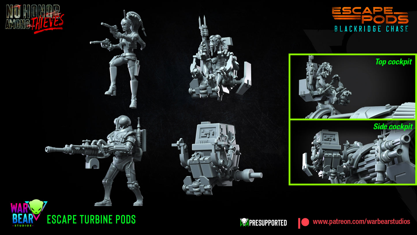 Blackridge Escape Turbine Pods