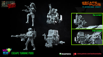 Blackridge Escape Turbine Pods