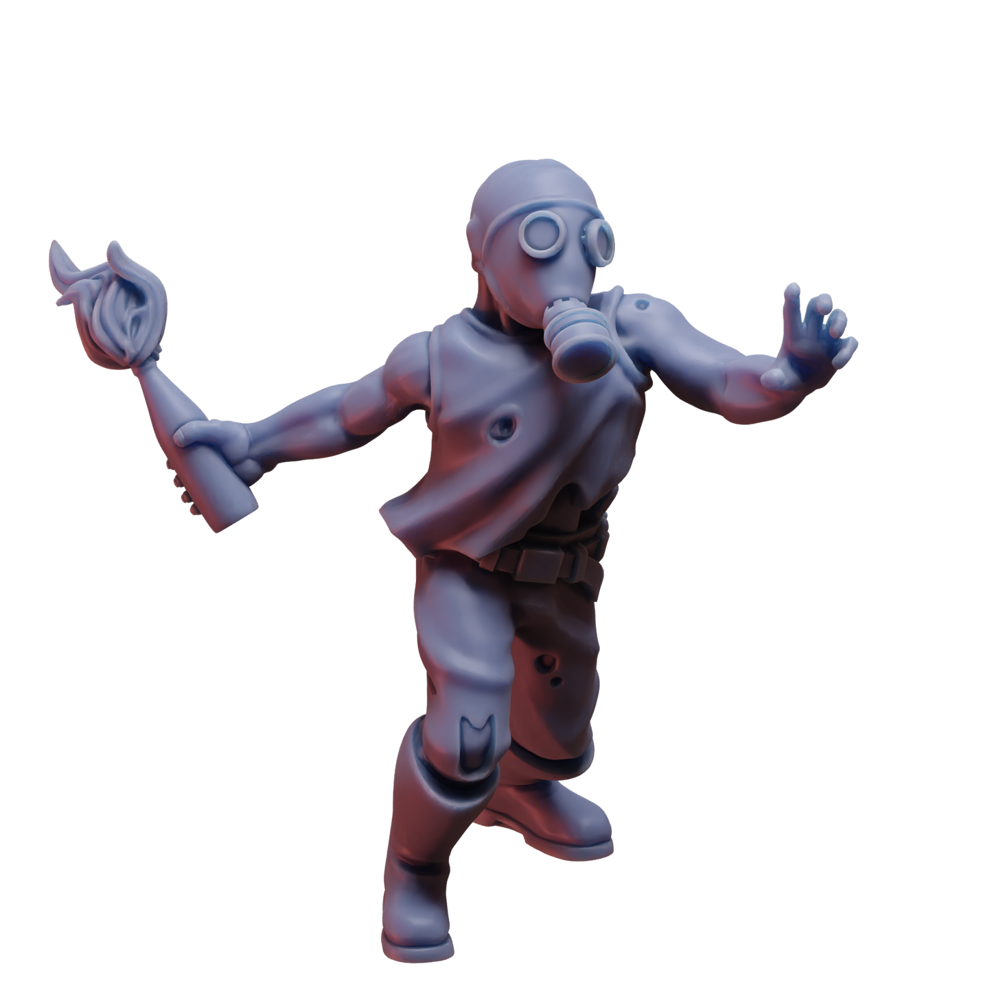 Radiation Zone - Molotov Guy (unpainted)