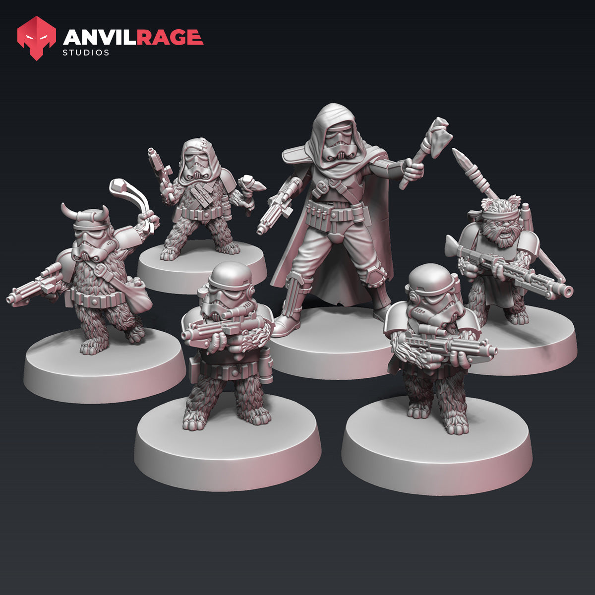 Guerilla Bear Defectors - Set of 6 | Anvilrage
