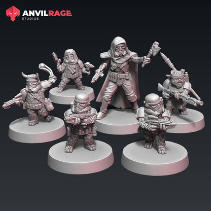 Guerilla Bear Defectors - Set of 6 | Anvilrage