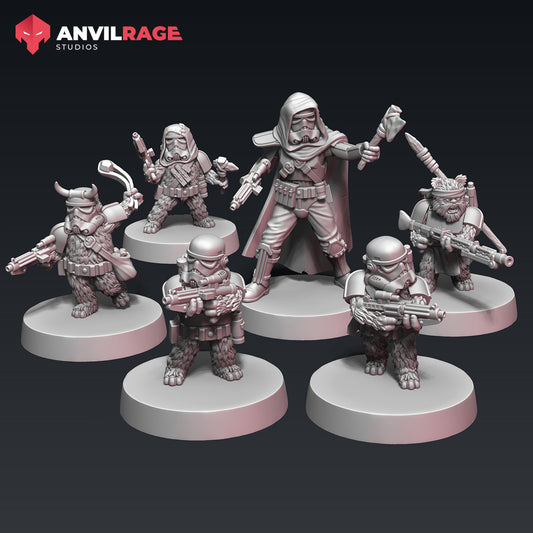 Guerilla Bear Defectors - Set of 6 | Anvilrage