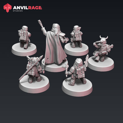 Guerilla Bear Defectors - Set of 6 | Anvilrage