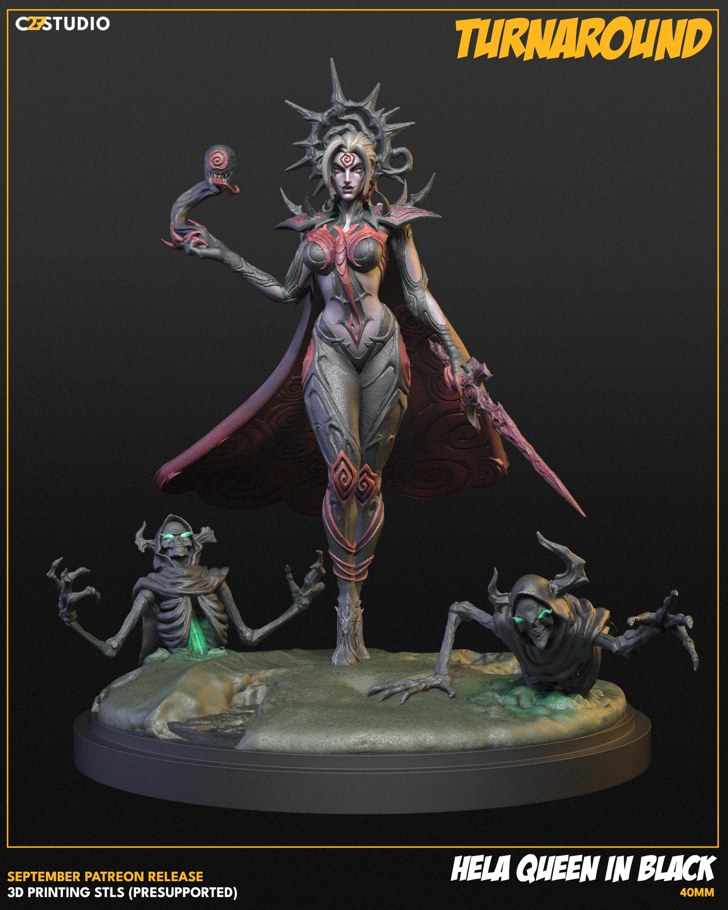 Hela Queen in Black