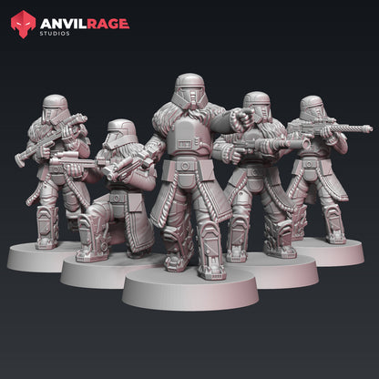 Long Range Troopers - Set of 12 | Anvilrage
