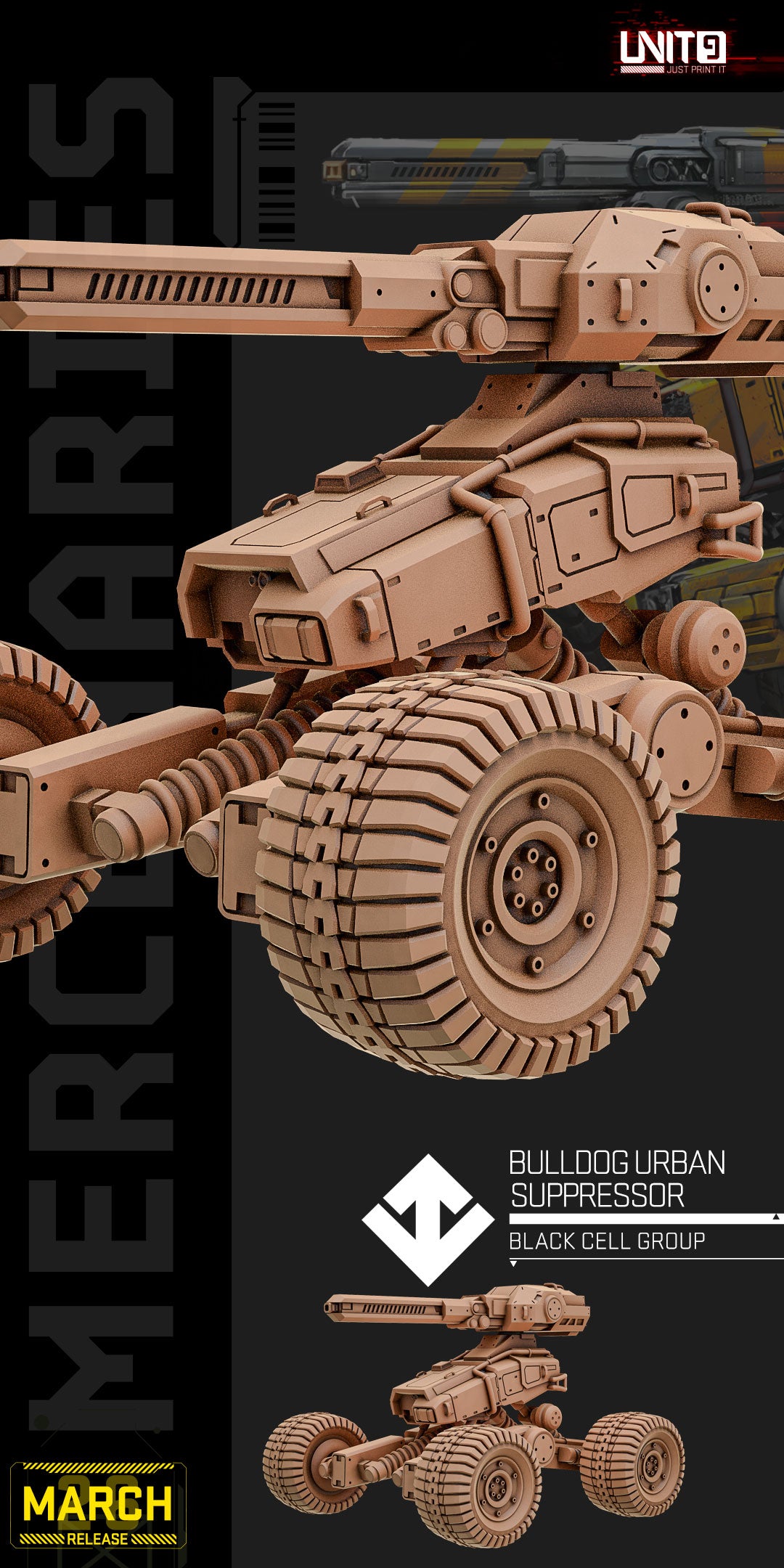 Black Cell Group - Bulldog Urban Supressor