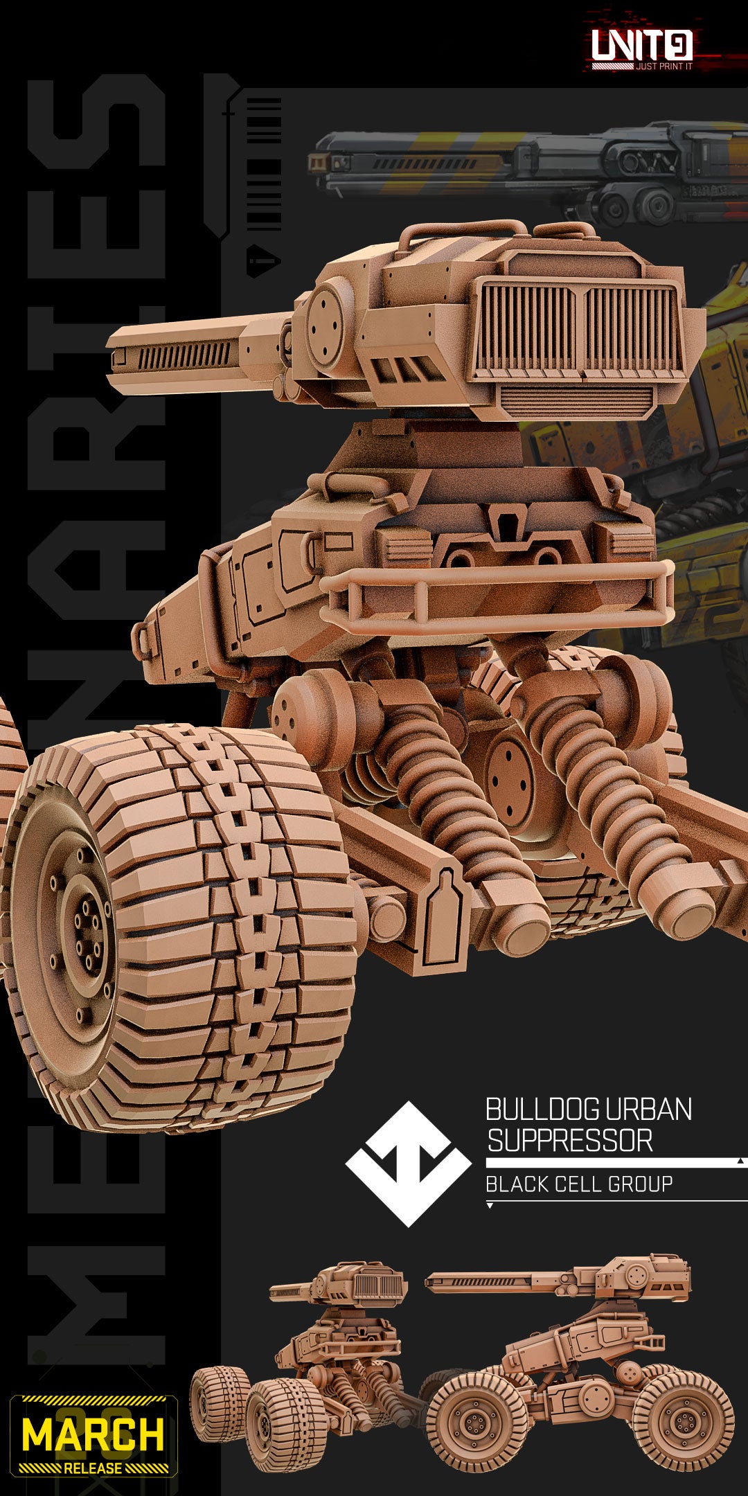 Black Cell Group - Bulldog Urban Supressor