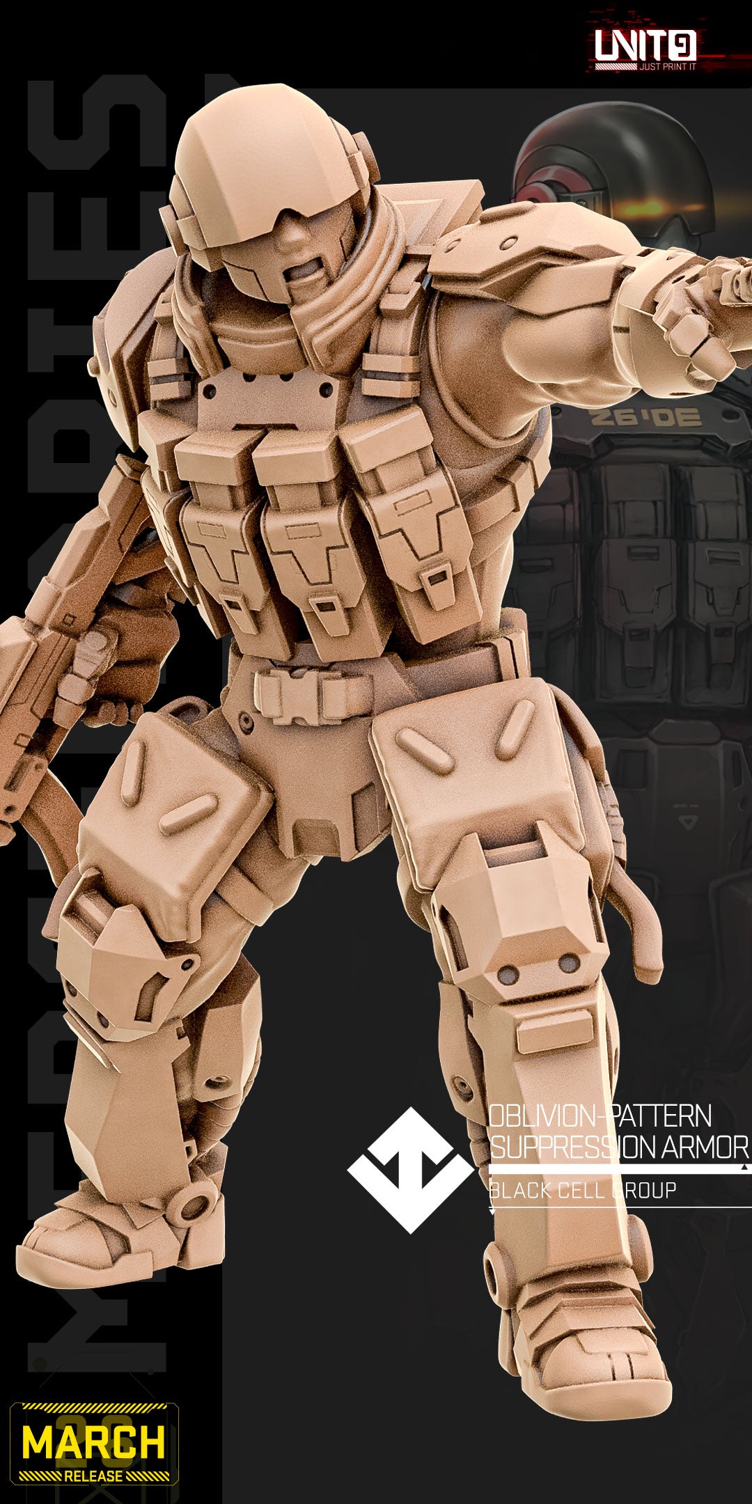 Black Cell Group - Oblivion Pattern Suppression Armor - v1