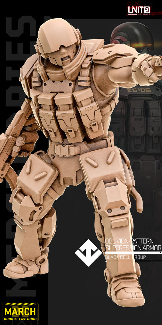 Black Cell Group - Oblivion Pattern Suppression Armor - v1