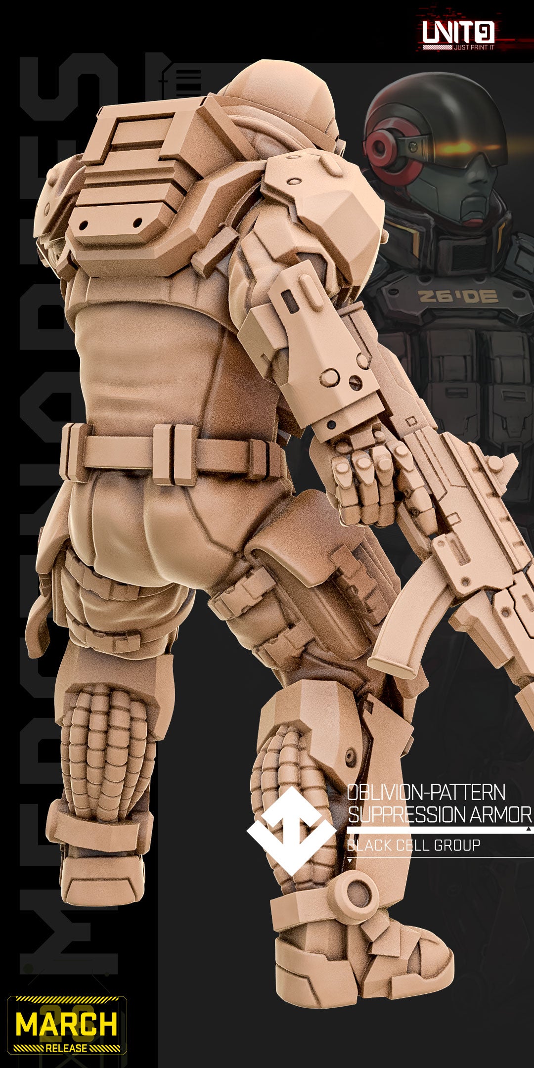 Black Cell Group - Oblivion Pattern Suppression Armor - v1