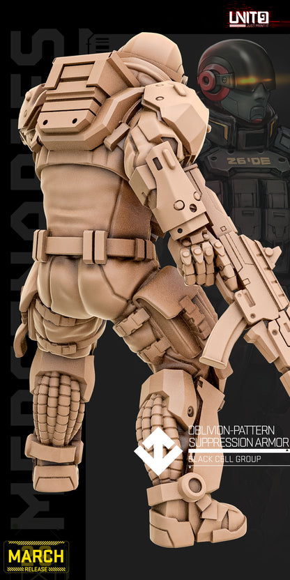 Black Cell Group - Oblivion Pattern Suppression Armor - v1