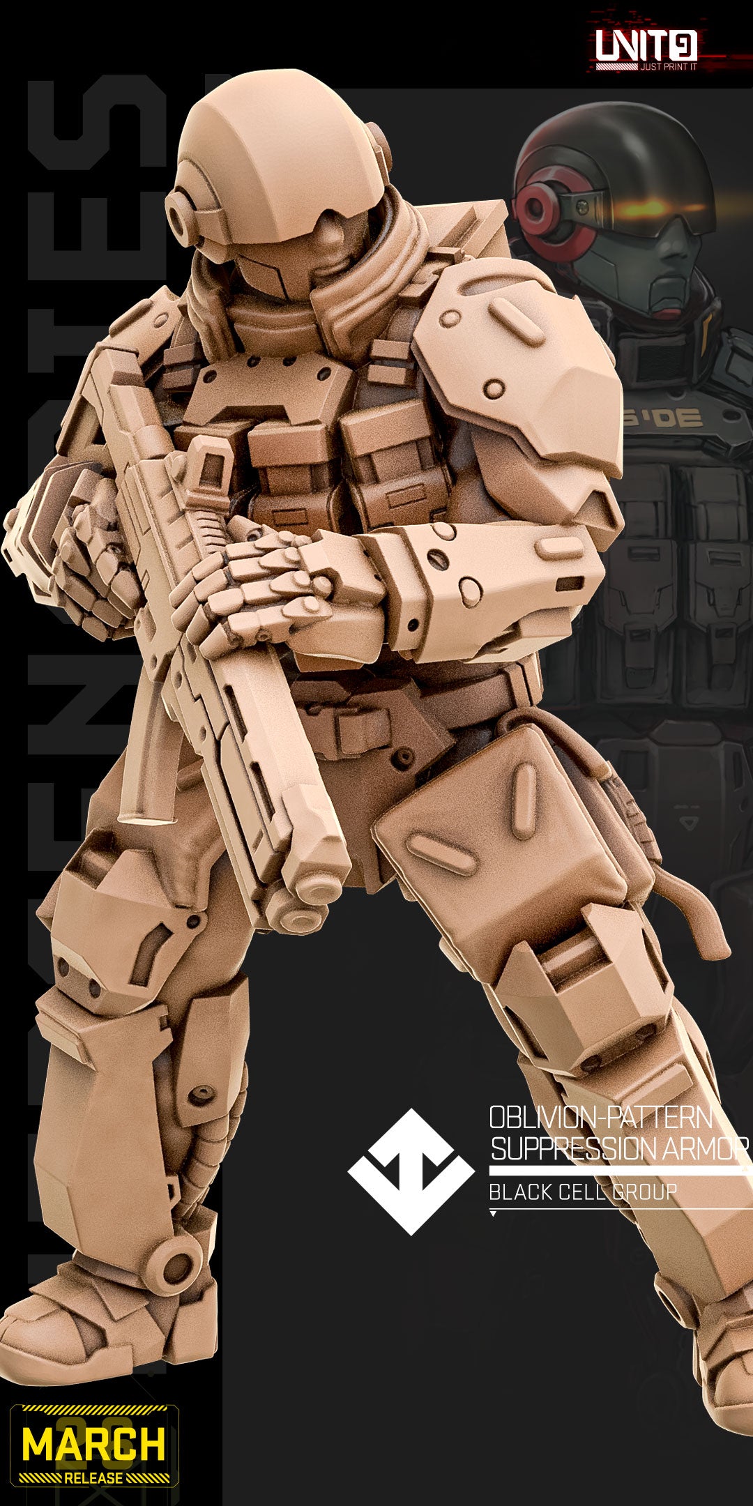 Black Cell Group - Oblivion Pattern Suppression Armor - v2