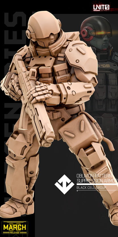 Black Cell Group - Oblivion Pattern Suppression Armor - v2