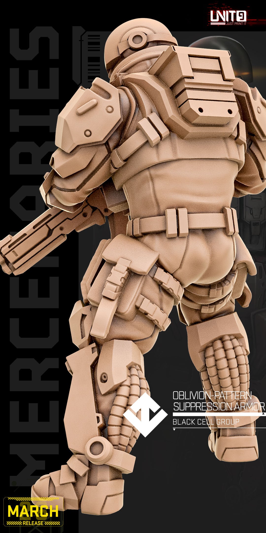 Black Cell Group - Oblivion Pattern Suppression Armor - v2