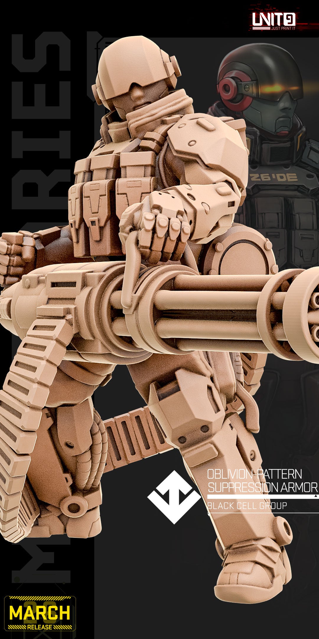 Black Cell Group - Oblivion Pattern Suppression Armor - v3