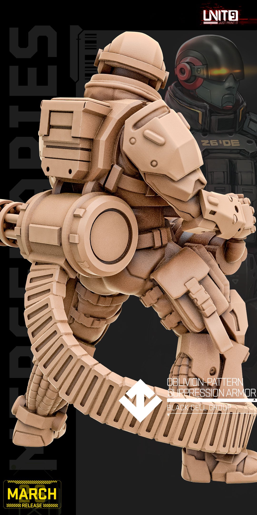 Black Cell Group - Oblivion Pattern Suppression Armor - v3