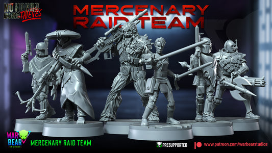 Mercenary Raid Team - Set of 6