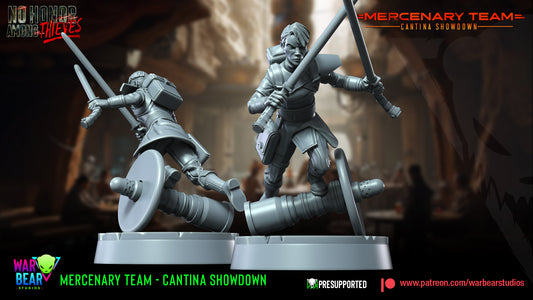Mercenary Team - Mercenary Witch - Cantina Showdown