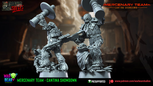 Mercenary Team - Gladiator Fuzzball - Cantina Showdown