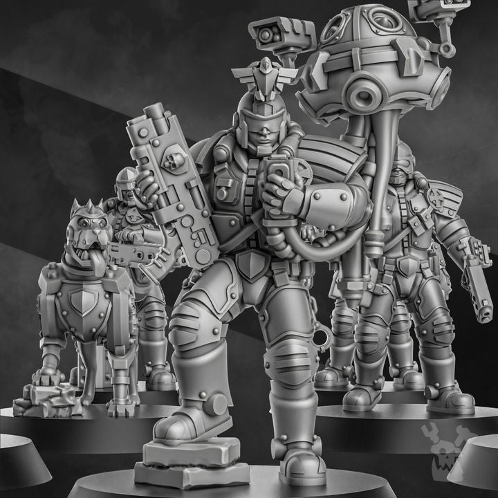 Metal Militia Brigade 2 - Set of 7