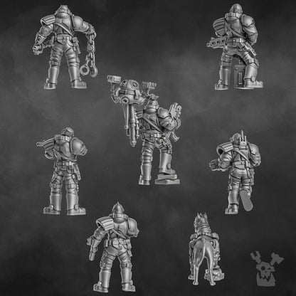 Metal Militia Brigade 2 - Set of 7