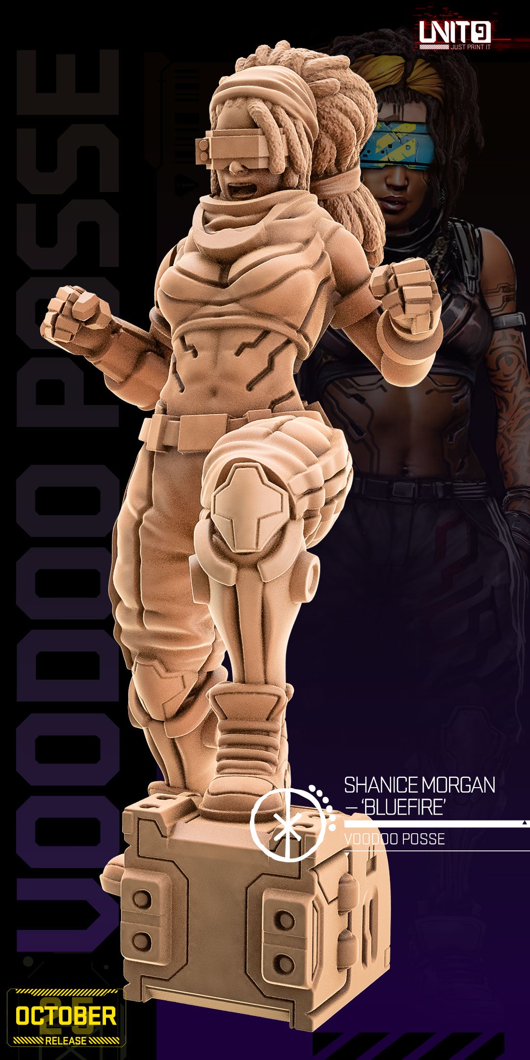 Voodoo Posse - Shanice Morgan - Bluefire - v2