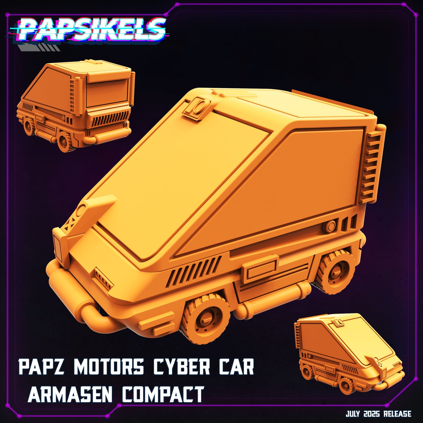 PAPZ Motors Cyber Car Armasen Compact