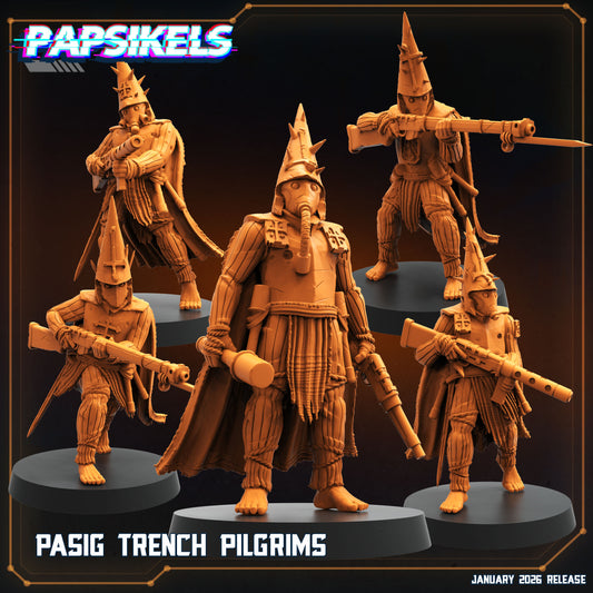 Pasig Trench Pilgrims - Set of 5