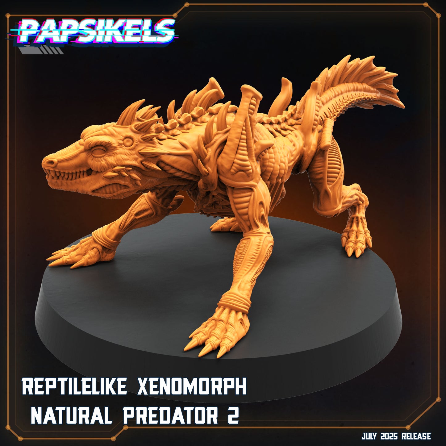 Reptilelike Xenomorph Natural Predator 2