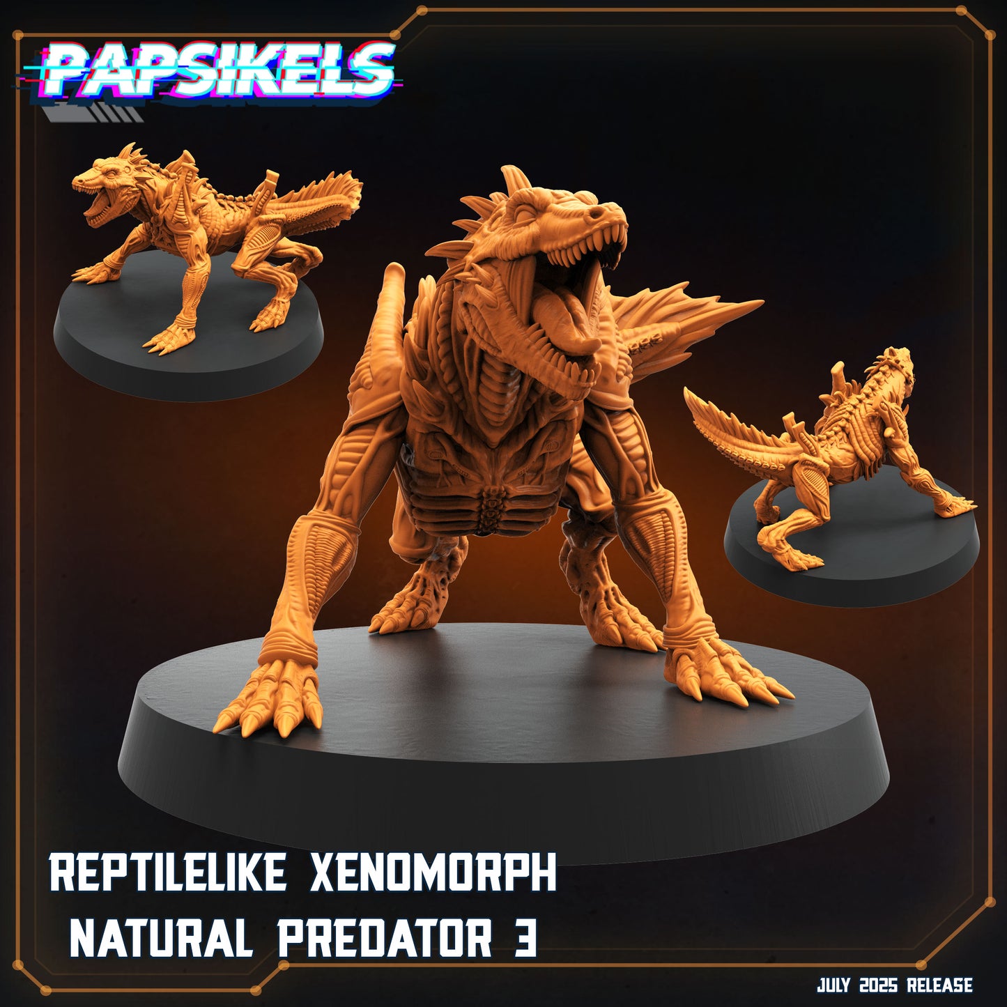 Reptilelike Xenomorph Natural Predator 3