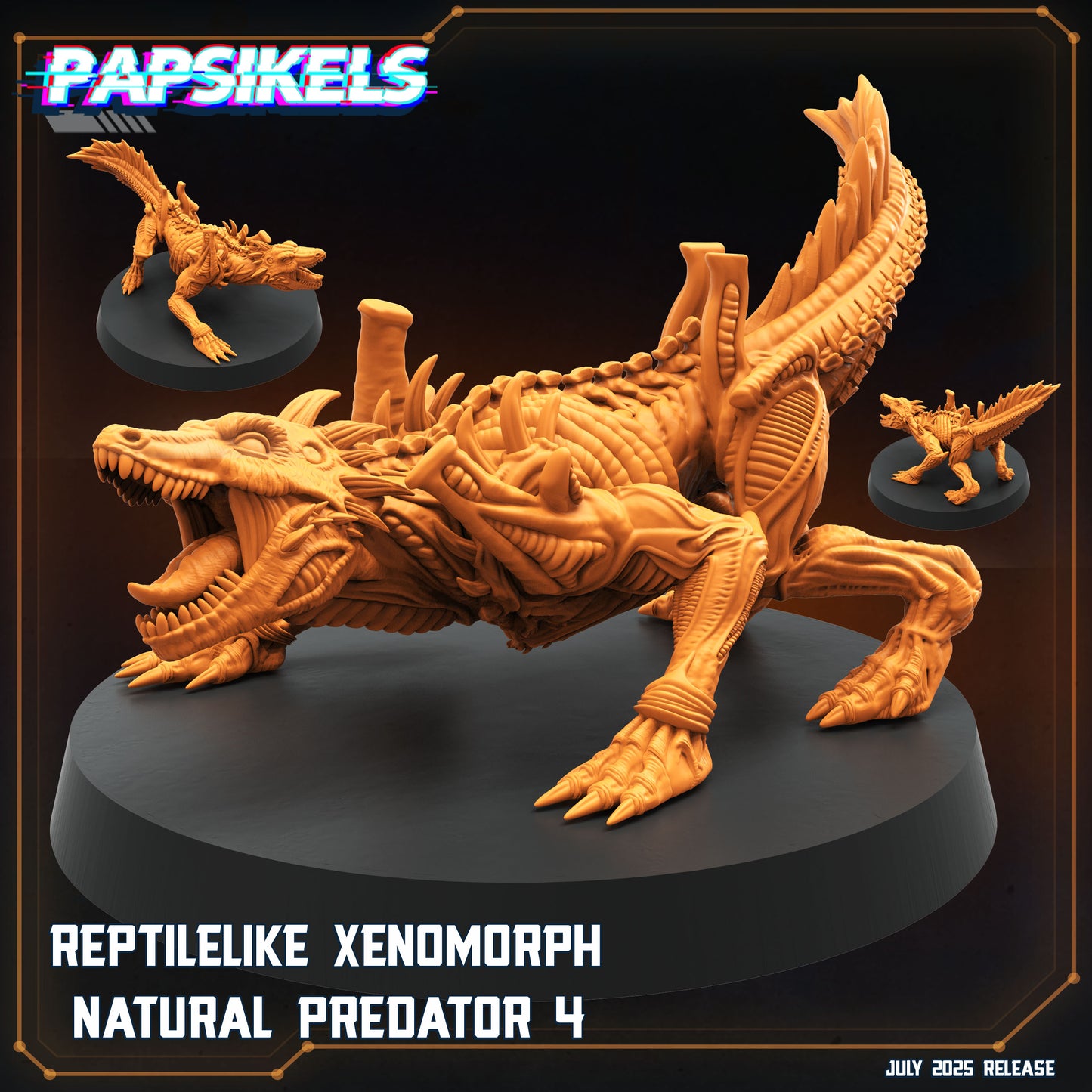 Reptilelike Xenomorph Natural Predator 4