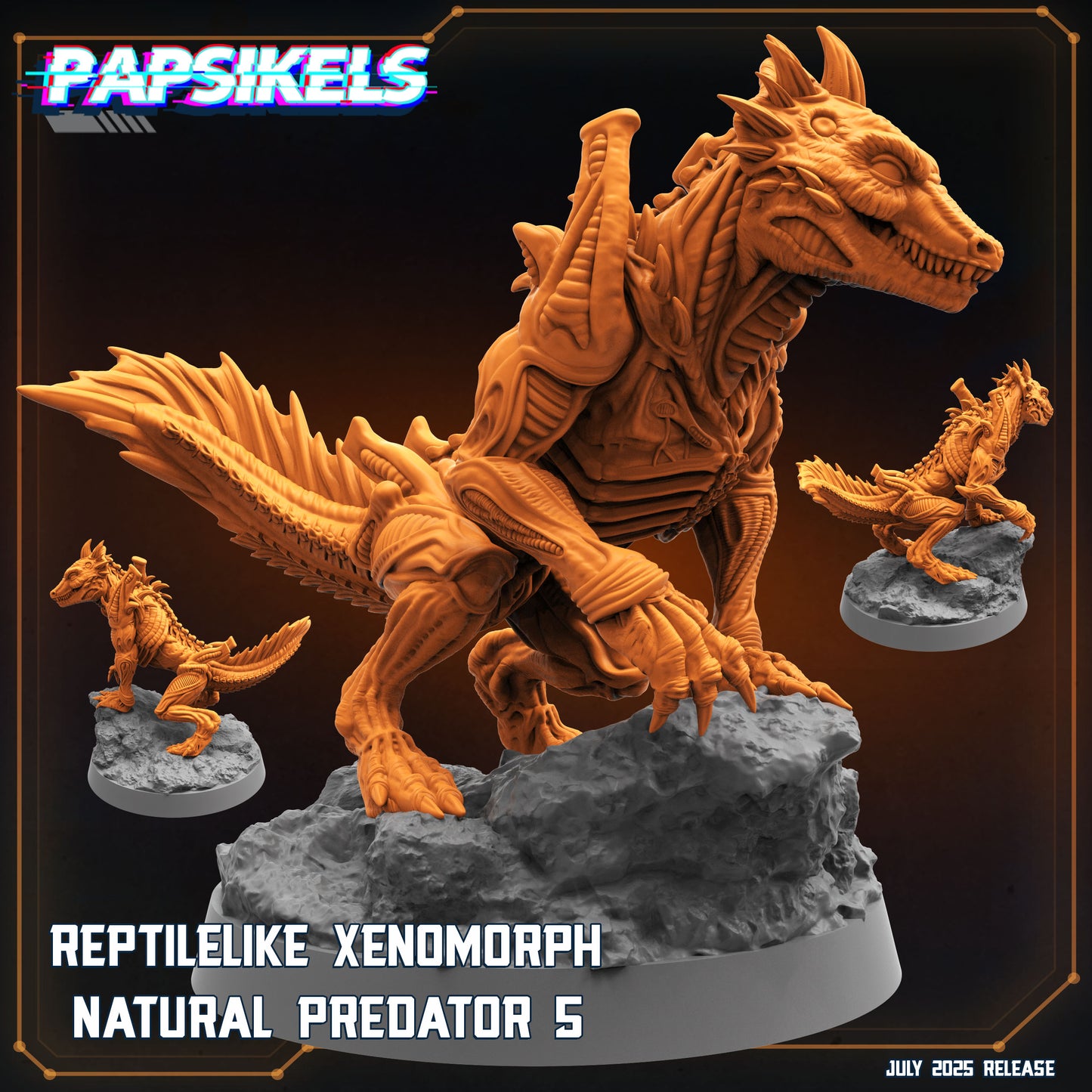 Reptilelike Xenomorph Natural Predator 5