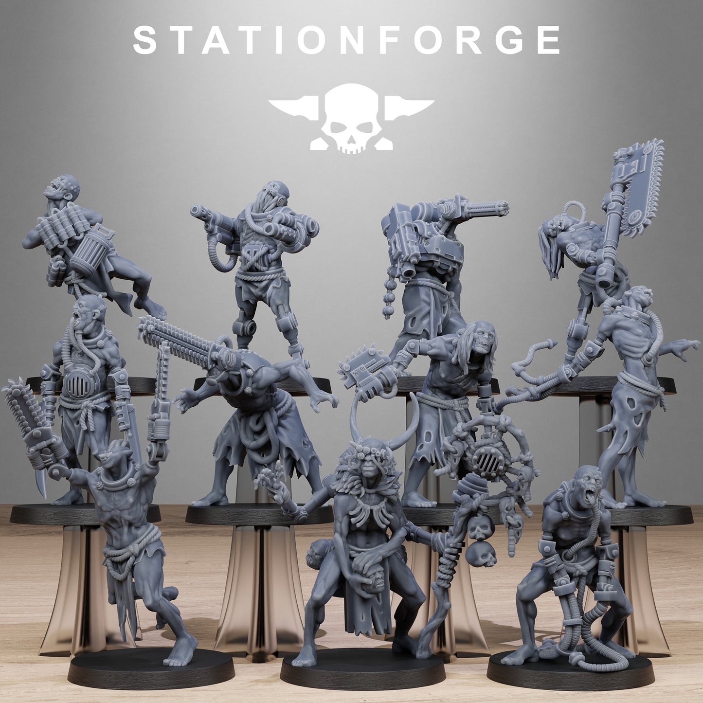 Techno Savanger Necromants - Set of 10