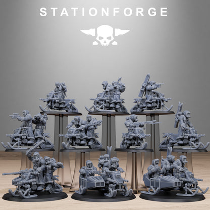 GrimGuard FrostWatch Snowbikers - Set of 10
