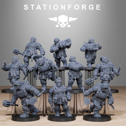 FreeGuard Mutant Sisters - Set of 10