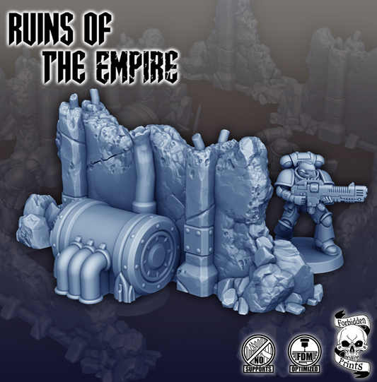 Ruins & Debris - Wall Boiler - 04 - Ruins of the Empire