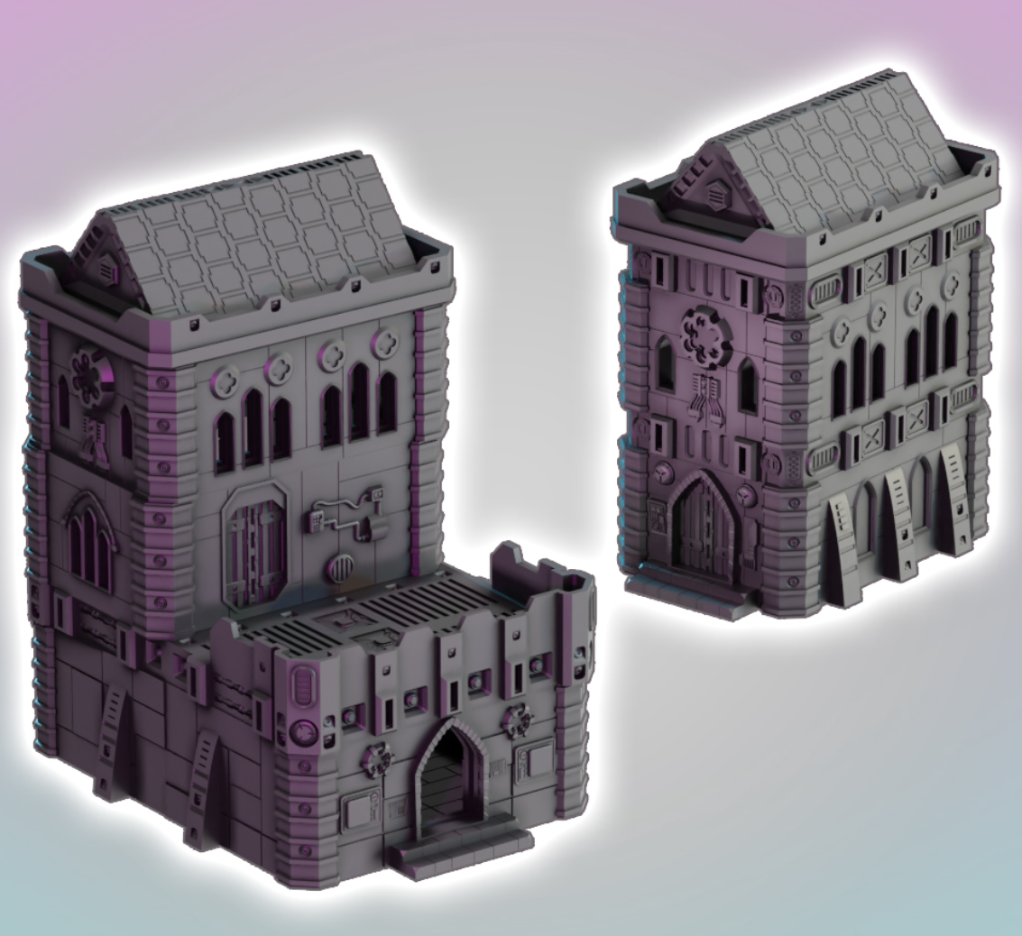 Gothic Sanctuary - 2 Optional Builds