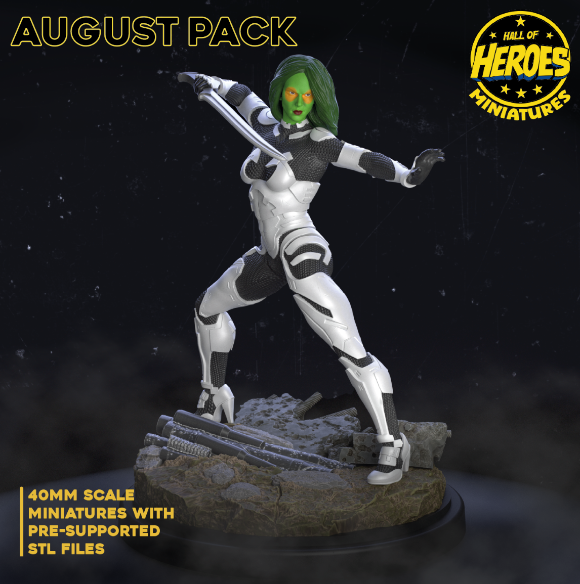 Deadliest Woman in the Galaxy (uncolored)