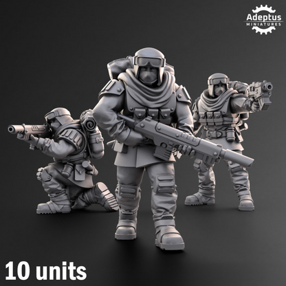 Squad - Khaleeth Regiment - Imperial Guard - Set 0f 10