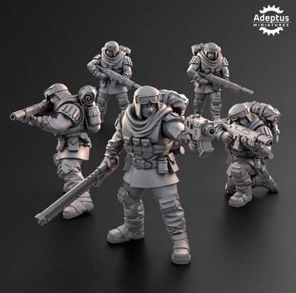 Squad - Khaleeth Regiment - Imperial Guard - Set 0f 10
