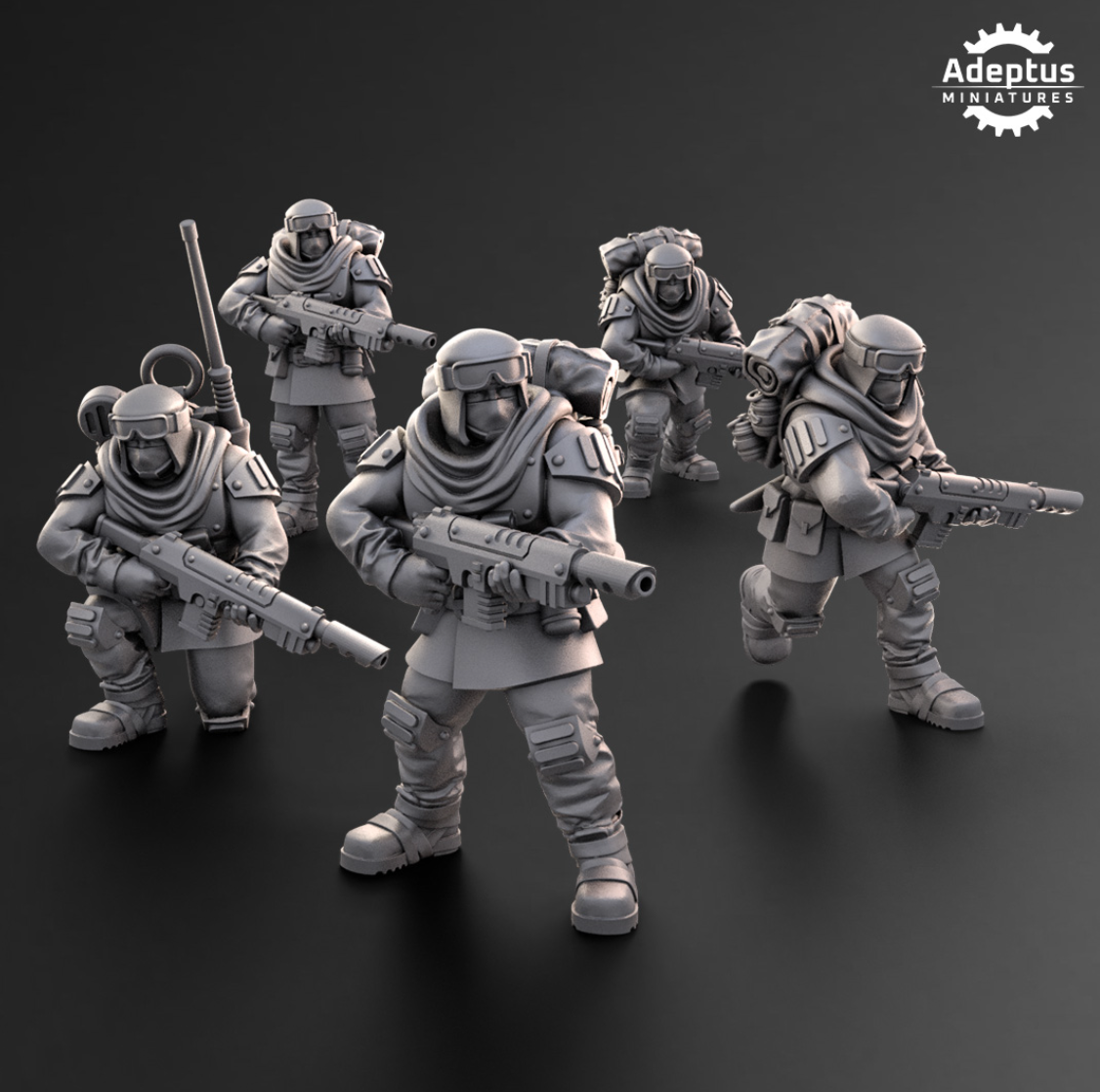 Squad - Khaleeth Regiment - Imperial Guard - Set 0f 10