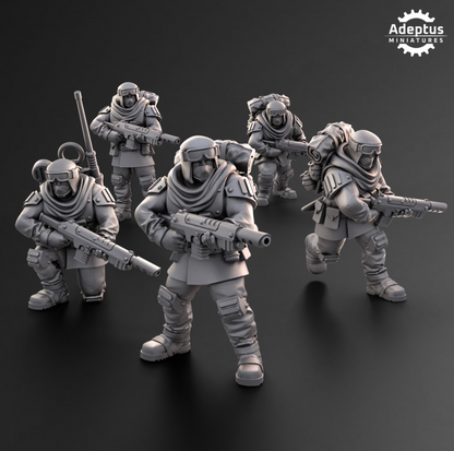 Squad - Khaleeth Regiment - Imperial Guard - Set 0f 10