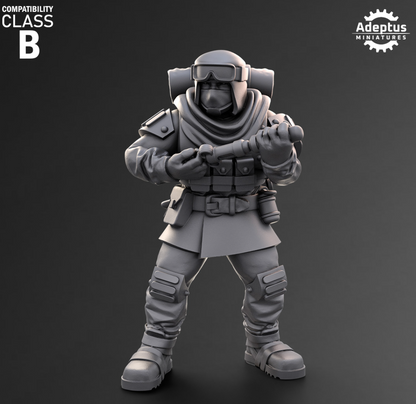 Command Squad - Khaleeth Regiment - Imperial Guard - Set 0f 4