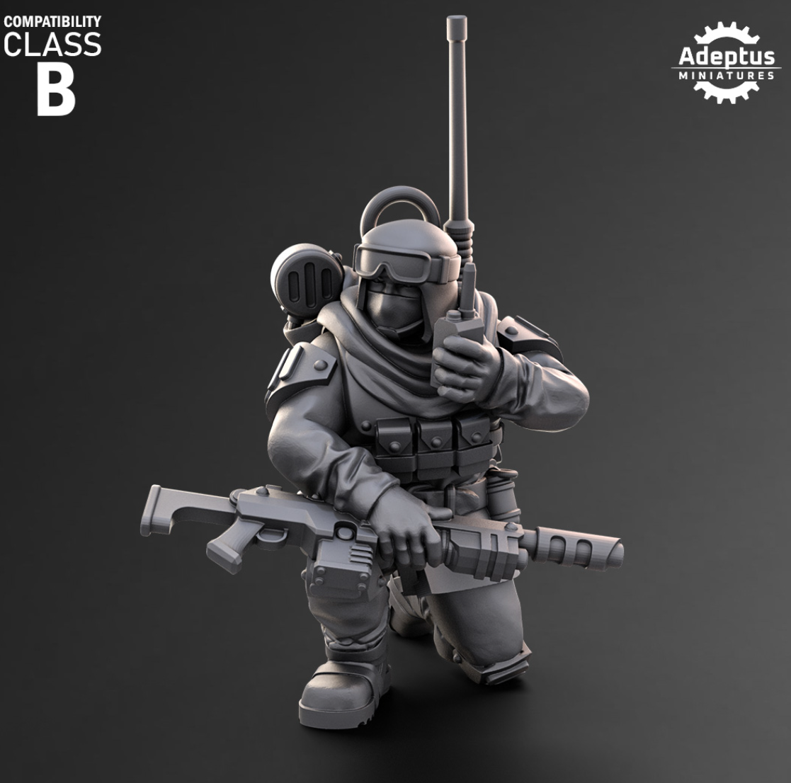 Command Squad - Khaleeth Regiment - Imperial Guard - Set 0f 4