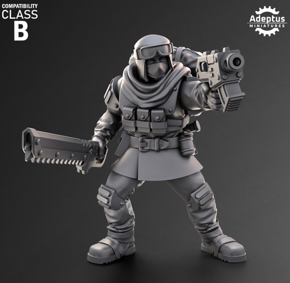 Command Squad - Khaleeth Regiment - Imperial Guard - Set 0f 4